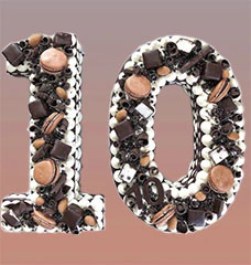Торты Цифра 10