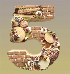 Торты Цифра 5