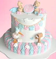 Торты для двойняшек мальчиков