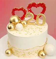 Торты на 20 лет