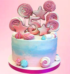 Торты на 5 лет девочке