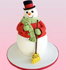 Торты Снеговик