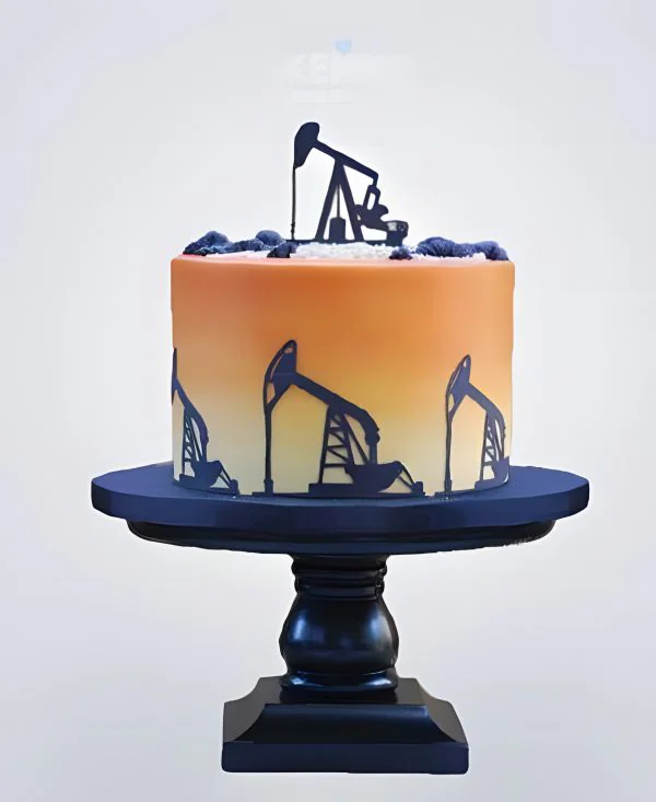 Торт для нефтяника Фото
