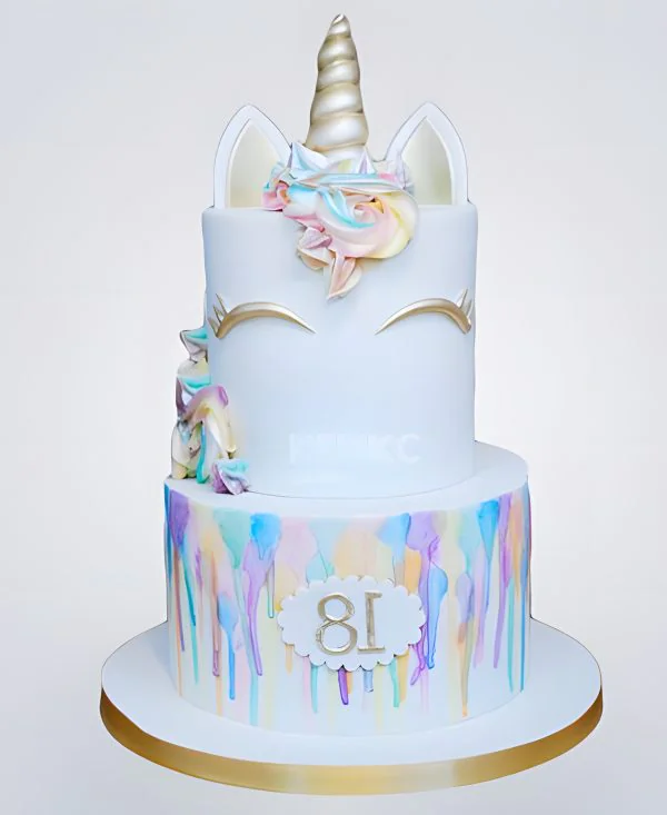 Торт в виде единорога для девушки 18 лет Торт в виде единорога для девушки 18 лет Фото