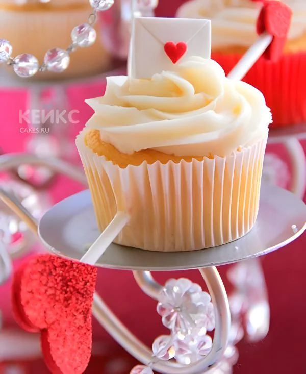 Капкейки любовь со стрелами Фото