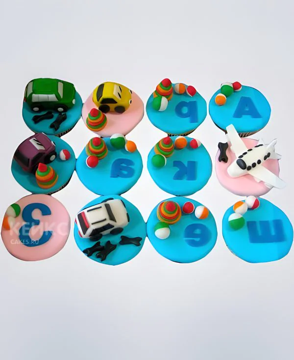 Капкейки на детский праздник Фото