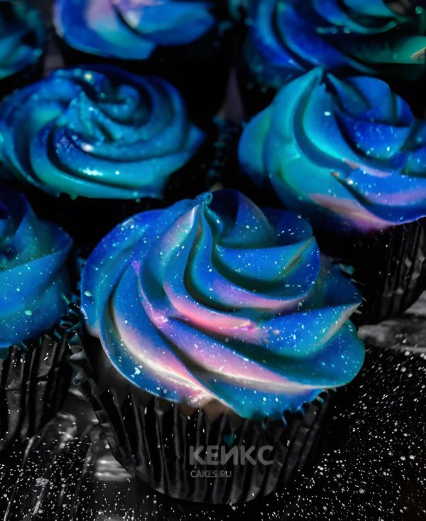 Капкейки с косимческим кремом Фото