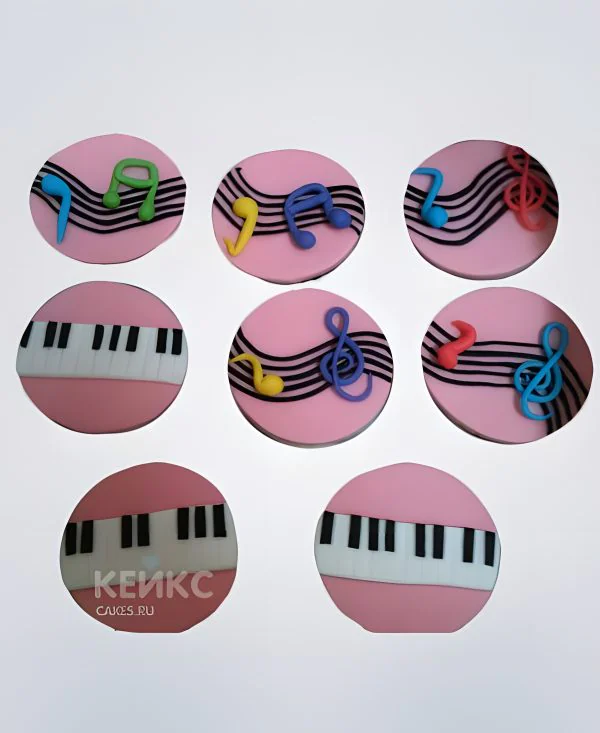 Капкейки Музыка 10 Фото