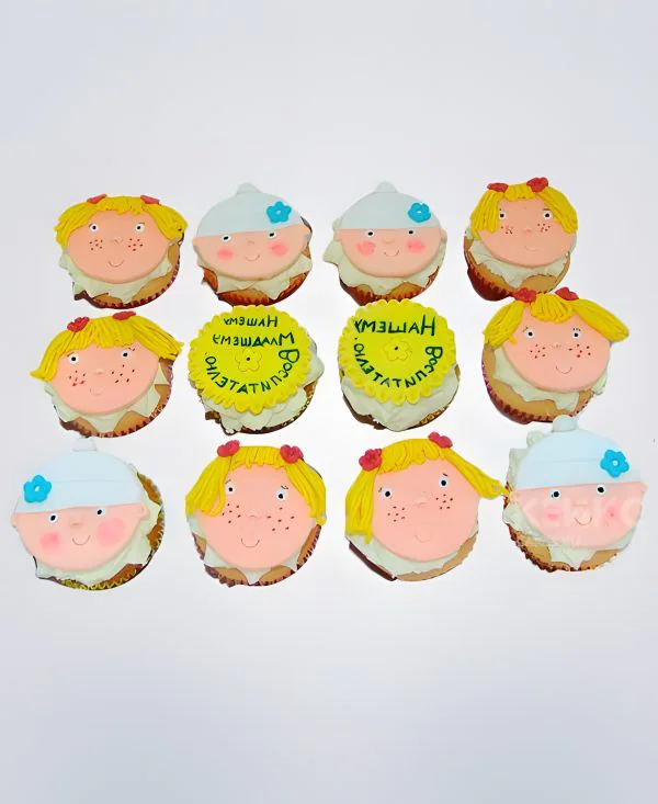 Капкейки в детский сад на выпускной 4 Фото