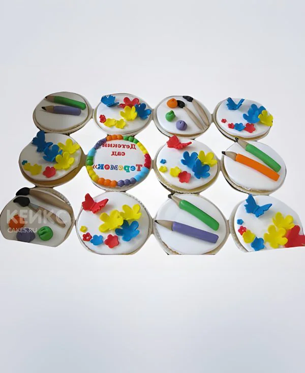 Капкейки в детский сад на выпускной 10 Фото