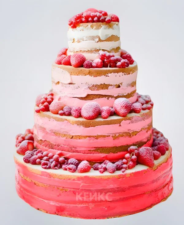 Торт Летний свадебный Фото