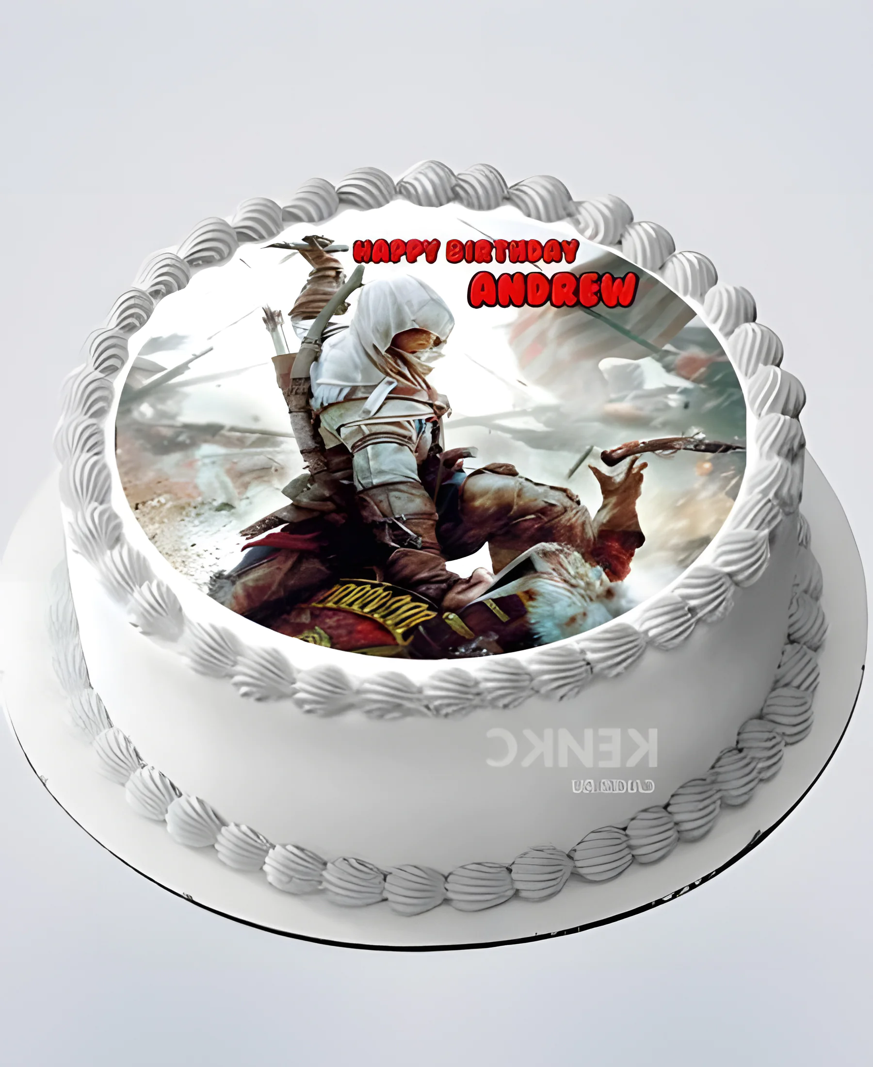 Торт Ассасин с фотопечатью Фото