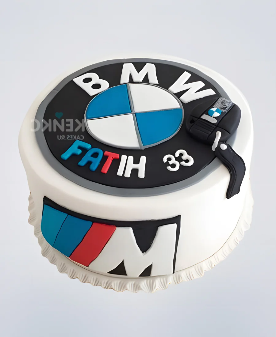 Торт BMW мужу на день рождения 33 года Фото