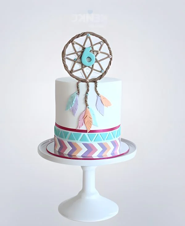 Торт с ловцом снов Торт с ловцом снов Фото