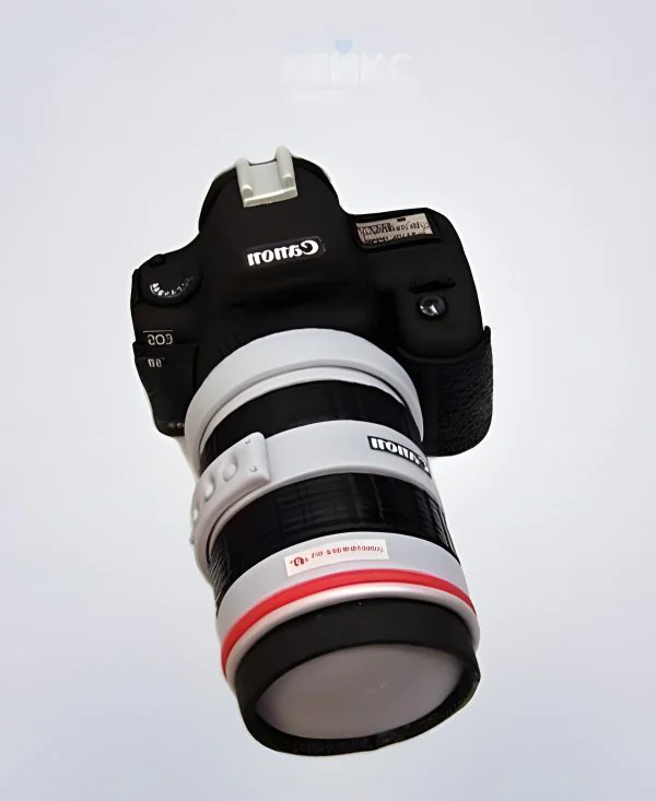 Торт фотоаппарат canon из мастики Торт фотоаппарат canon из мастики Фото
