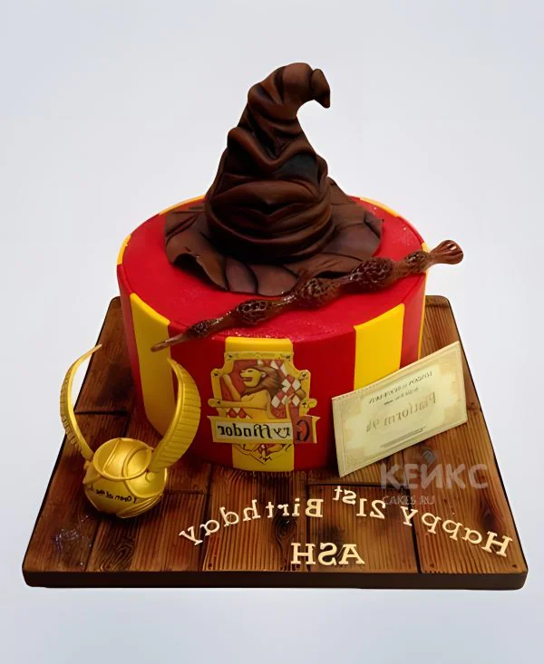 Торт Гарри Поттер 19 Фото