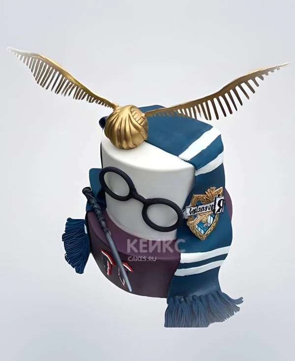 Торт для юного волшебника Гарри Поттера Фото