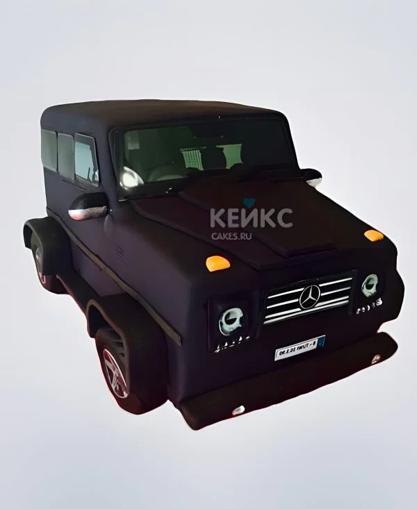 Торт в виде Гелендвагена Торт в виде Гелендвагена Фото