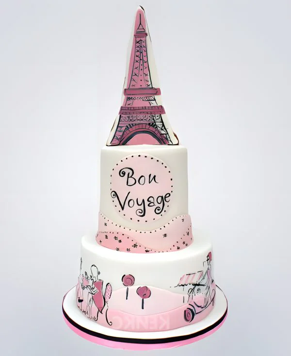 Романтичный торт для девушки Фото