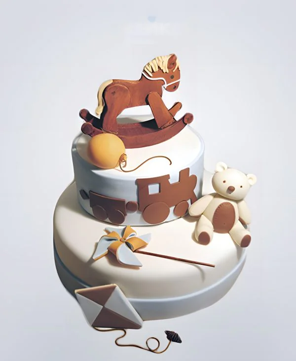 Торт с лошадкой и медвежонком Торт с лошадкой и медвежонком Фото