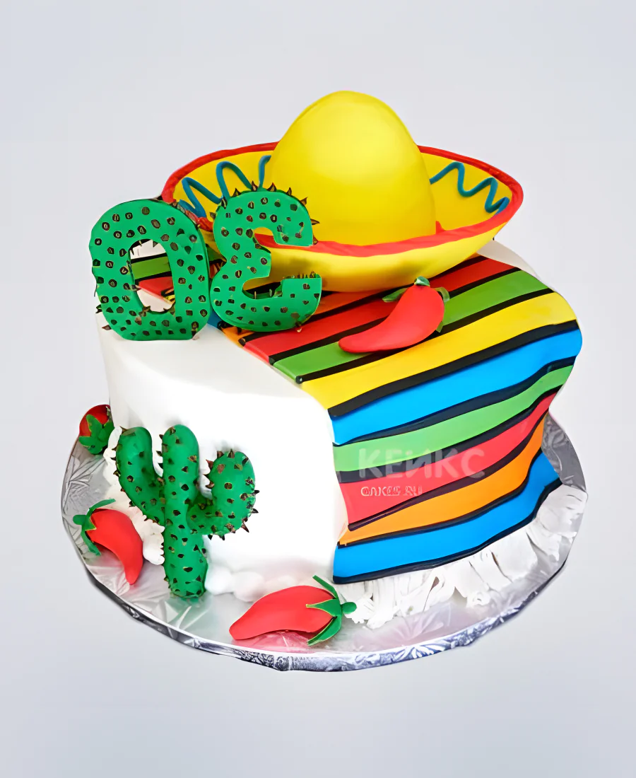 Торт Мексиканский на 30 летие Торт Мексиканский на 30 летие Фото