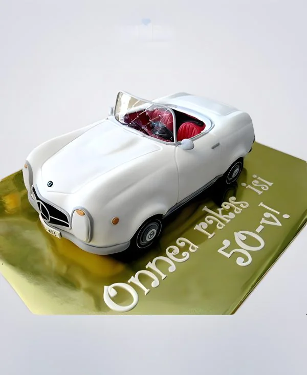 Торт старинный белый мерседес Торт старинный белый мерседес Фото