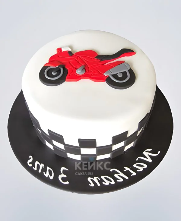 Торт для любителя мотоциклов Торт для любителя мотоциклов Фото
