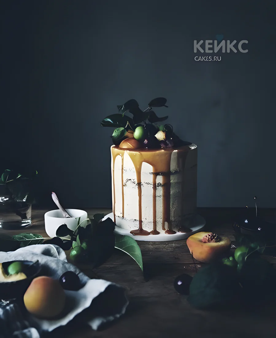 Вкусный торт с ягодами Вкусный торт с ягодами Фото