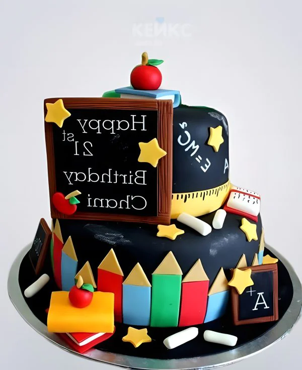 Торт на 1 сентября школьнику Фото
