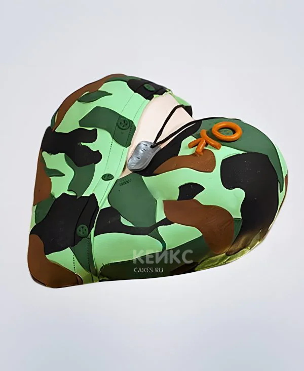 Торт мужчине на 23 февраля Фото