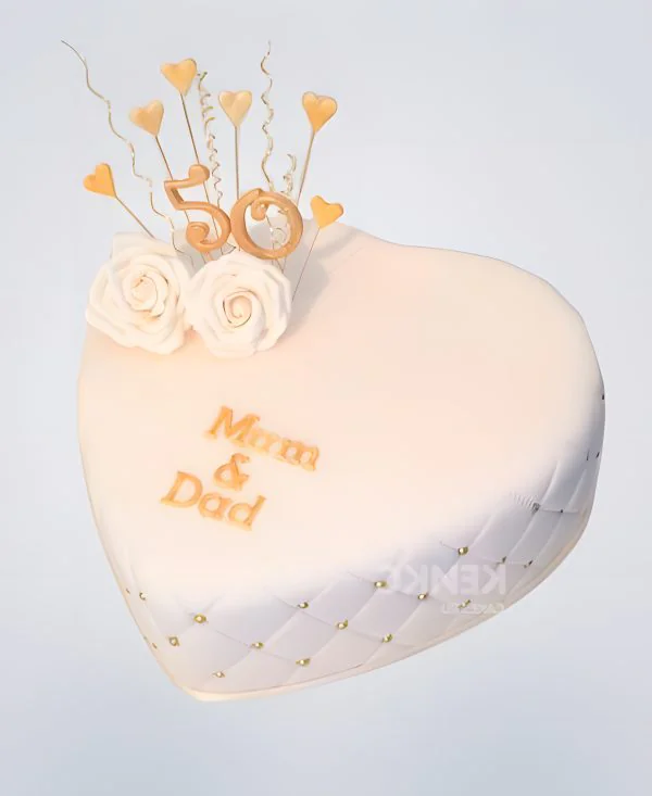 Торт родителям на годовщину свадьбы 50 лет Фото