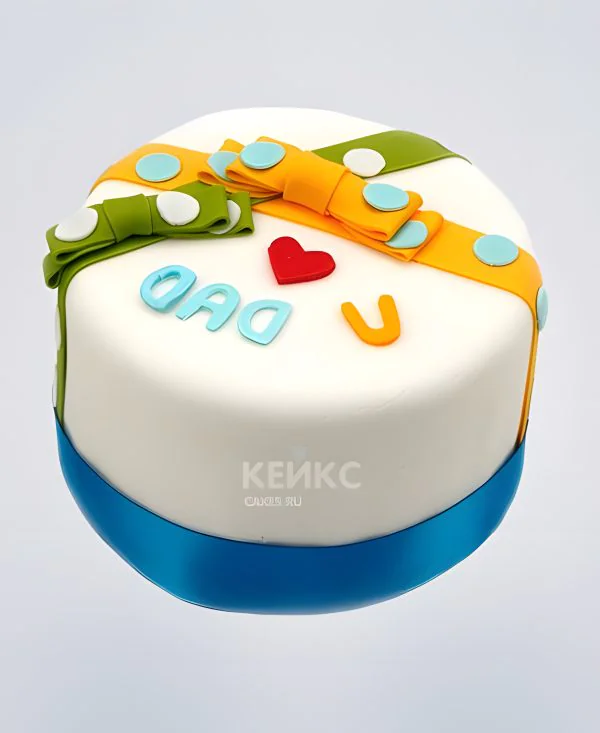 Торт для папы с мастикой Торт для папы с мастикой Фото