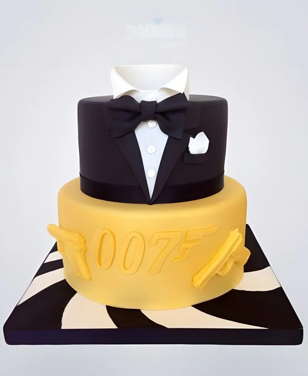Торт в стиле агента 007 Торт в стиле агента 007 Фото