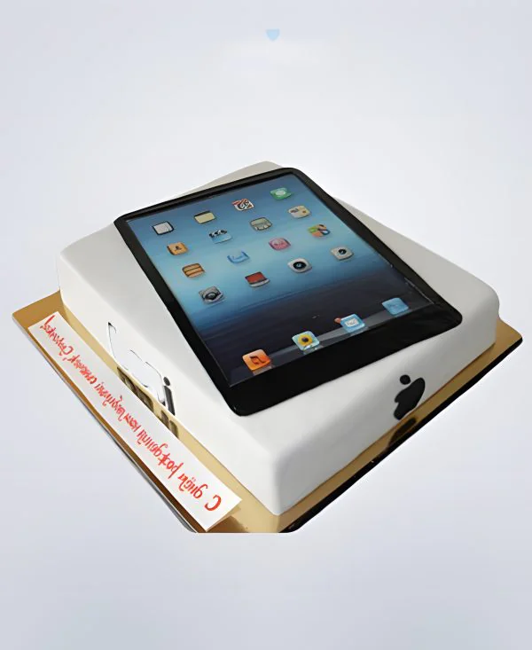 Торт в виде планшета Apple Фото