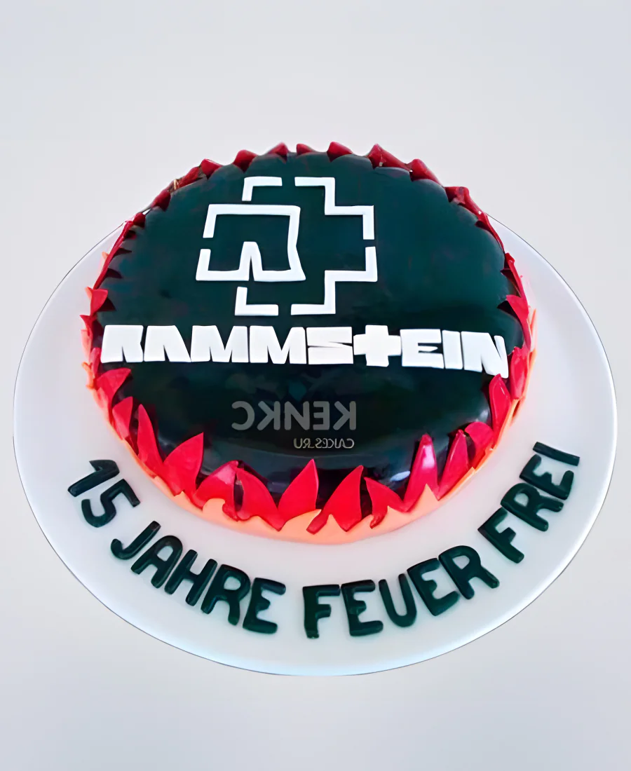 Торт Rammstein Торт Rammstein Фото