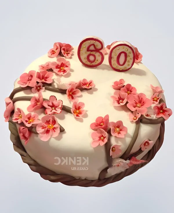 Торт цветение сакуры Фото