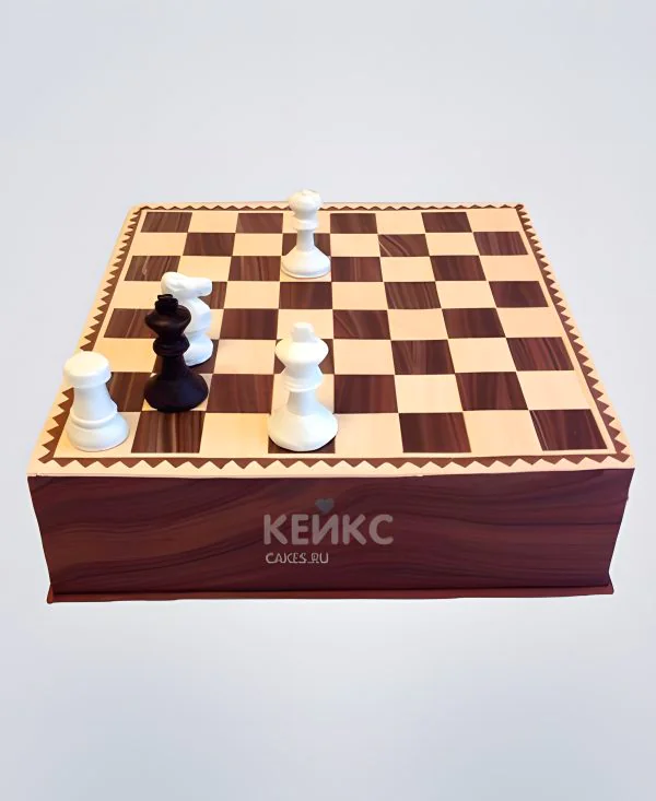 Торт юному шахматисту на день рождения Фото