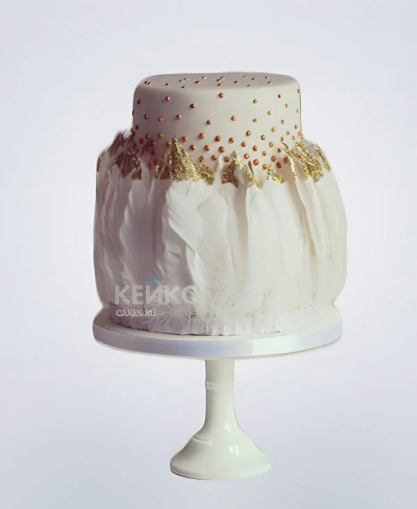 Нежный бохо торт Фото