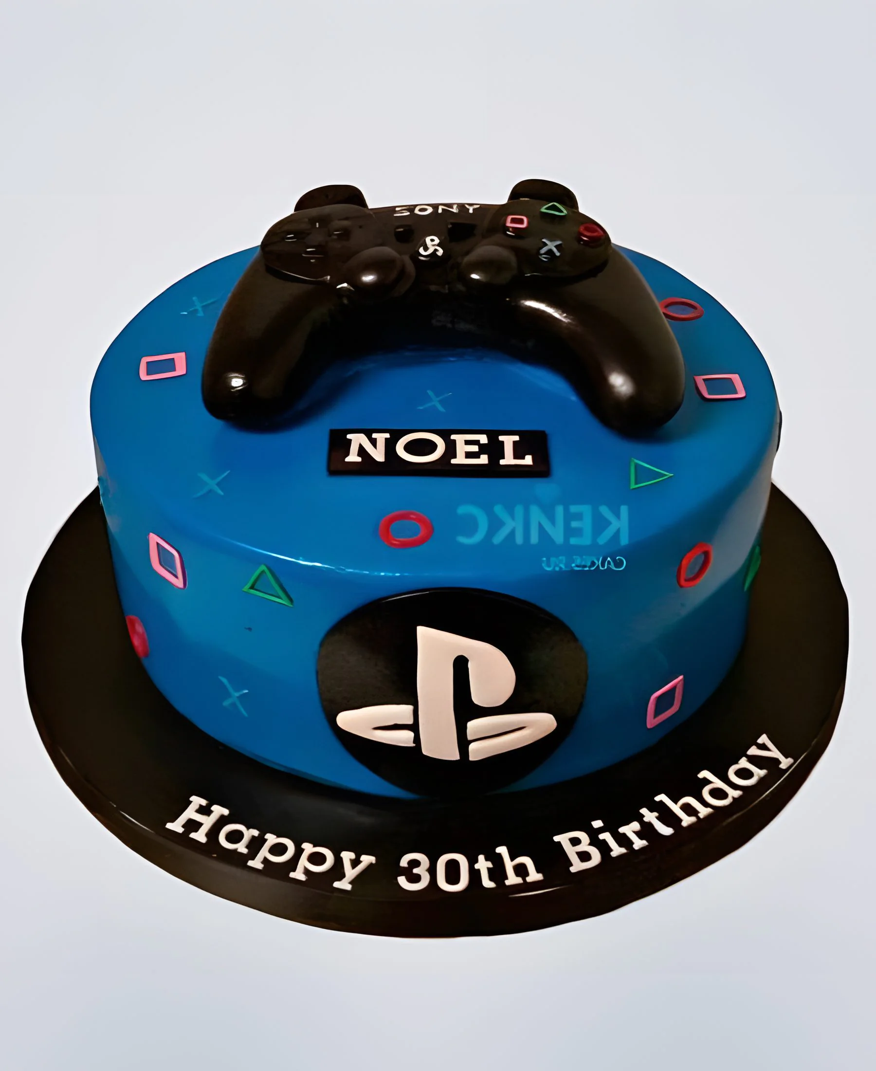 Торт на день рождения сыну с Плей Стейшен Фото