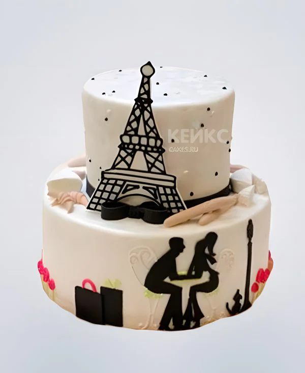 Любовный торт во французском стиле Любовный торт во французском стиле Фото