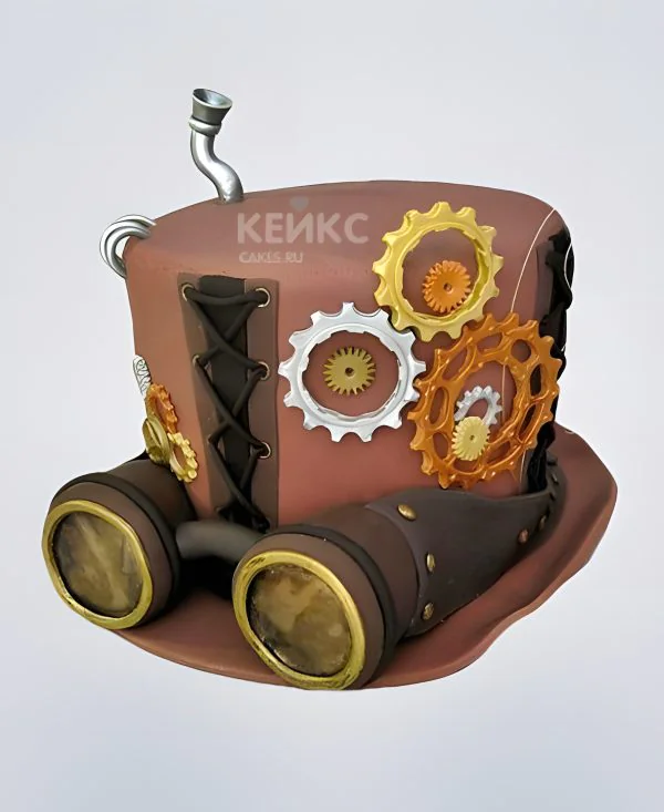 Крутой торт в стиле Стимпанк Крутой торт в стиле Стимпанк Фото