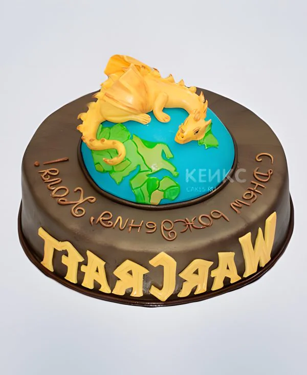 Торт Варкрафт с земным шаром Торт Варкрафт с земным шаром Фото
