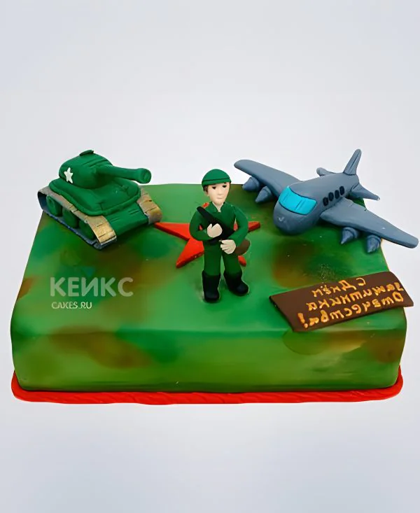 Торт Военный самолет Торт Военный самолет Фото