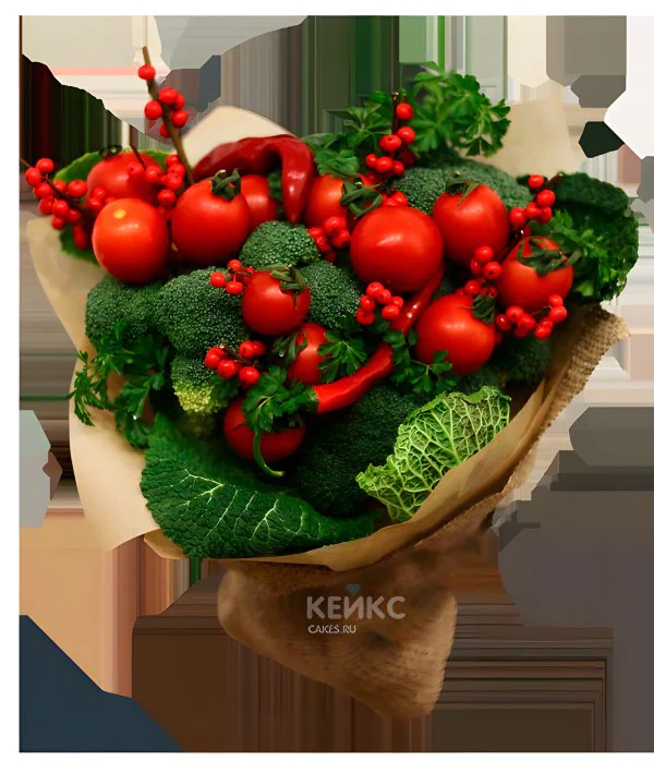 Букет с помидорами Фото