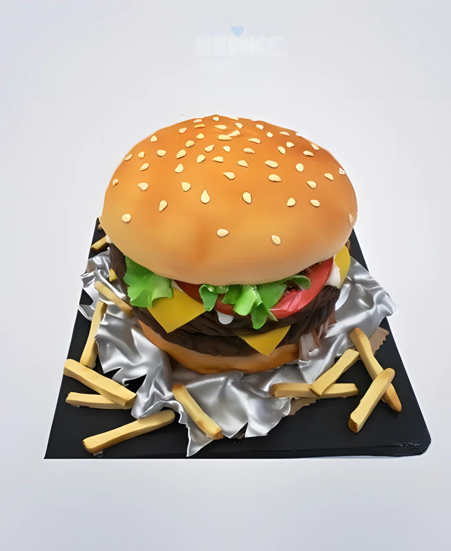 Сложный 3D торт