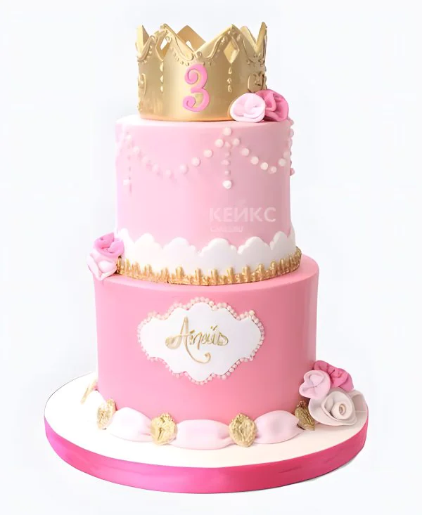 Торт на день рождения девочки 3 года Торт на день рождения девочки 3 года Фото