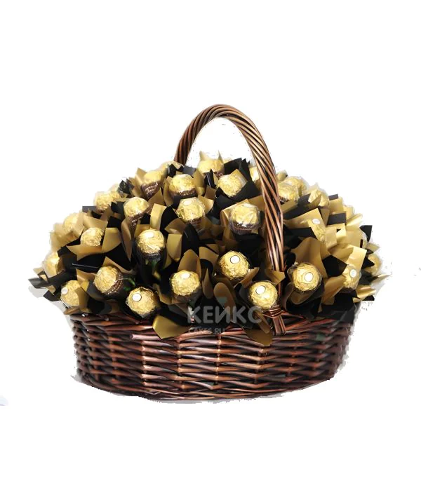 Корзина с конфетами 5 Фото