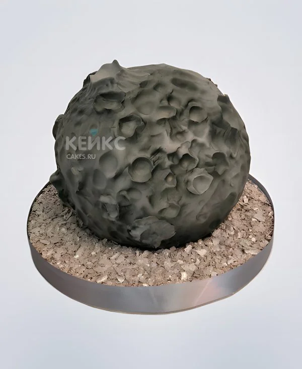 Торт в виде метеорита Фото