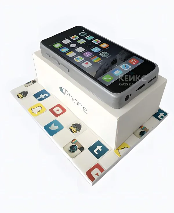 Торт айфон 7 Фото