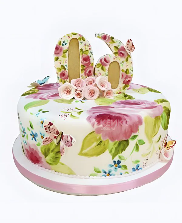 Торт для бабушки на 60 лет Торт для бабушки на 60 лет Фото